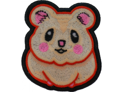 Cute Hamster Iron on Patch