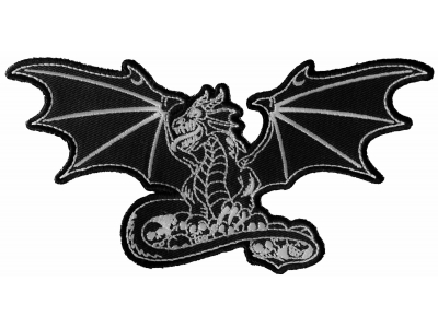 Dragon with Skulls Patch