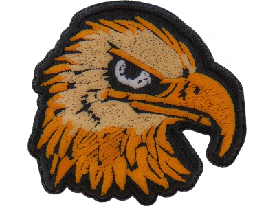 Eagle Head Iron on Patch