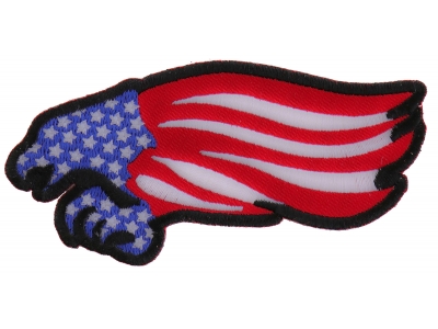 Eagle with American Flag Patch