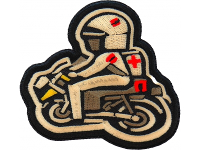 EMT Biker Patch Embroidered