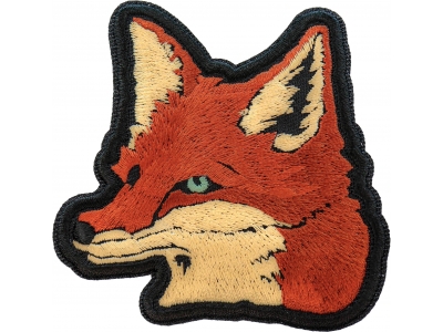 Fox Patch Embroidered