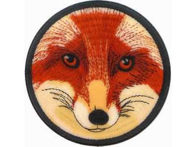 Fox Stare Round Patch