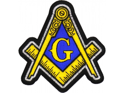 Free Mason Symbol Patch