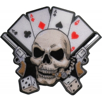 Gambler Skull Large Patch