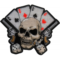 Gambler Skull Patch