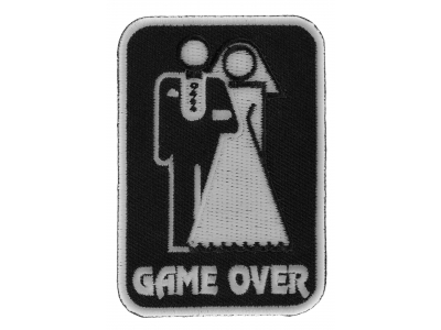 Game Over Marriage Patch | Embroidered Patches