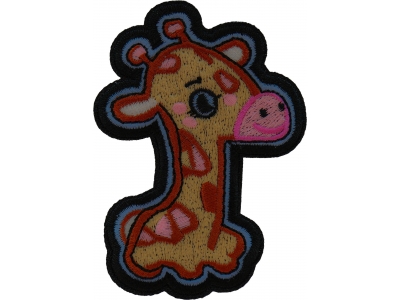 Giraffe Iron on Patch