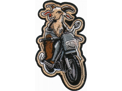 Goat on Bike Patch