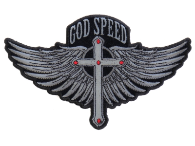 God Speed Patch | Embroidered Biker Patches