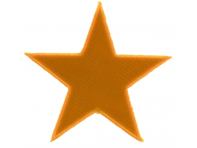 Gold Star Patch | Embroidered Patches