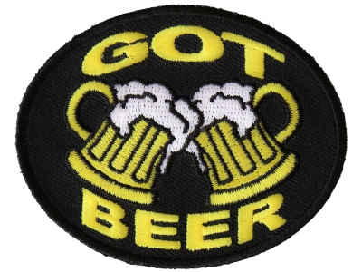 Got Beer Patch | Embroidered Patches