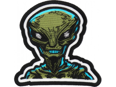 Green Alien Patch