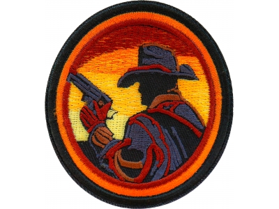 Gun Slinger Patch Embroidered