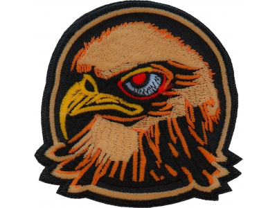 Hawk Iron on Patch