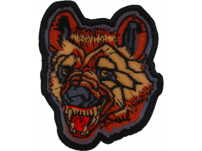 Hyena Iron on Patch