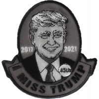 I miss Trump Iron on Patch