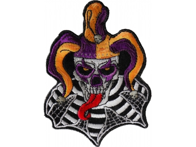 Jester Clown Skull Patch