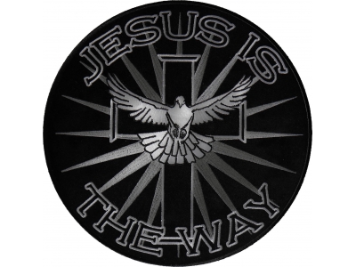 Jesus is the Way Large Back Patch