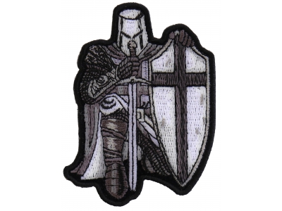 Kneeling Knight Crusader Mini Patch