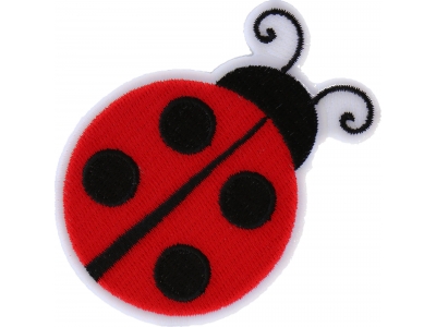 Lady Bug Iron On Patch