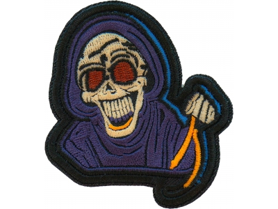 Laughing Reaper Patch Embroidered