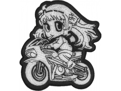 Little Girl Biker Patch