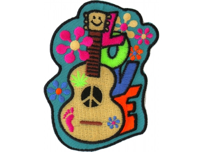 Love Guitar Cute Patch