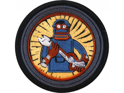 Mechanic Bot Patch Embroidered