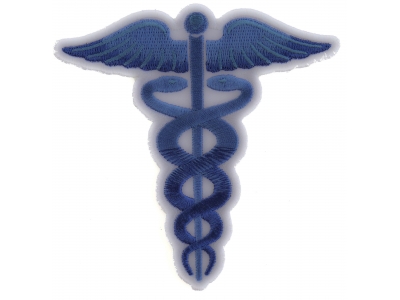 Medic Symbol Patch Blue