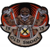 Old Skool Biker Patch