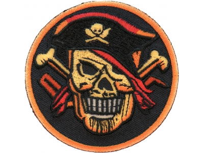 Once a Pirate Iron on Patch