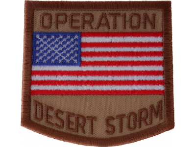 Operation Desert Storm Patch | US Iraq War Military Veteran Patches