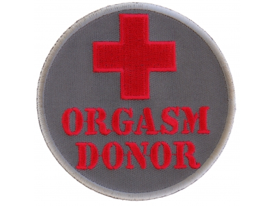 Orgasm Donor Patch | Embroidered Patches