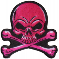 Pink Skull Patch