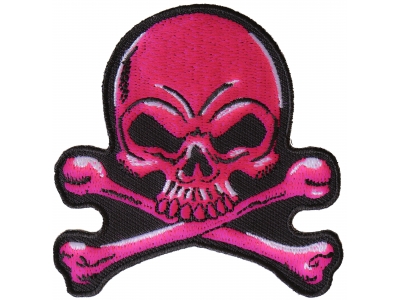 Pink Skull Patch