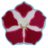 Pink White Flower Patch