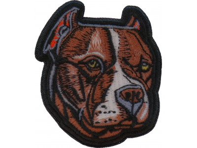 PitBull Dog Iron on Patch