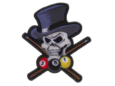 Pool Shark Skull Small Patch