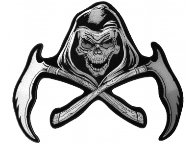 Reaper Scythe Back Patch