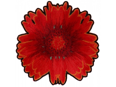 Red Orange Flower Patch