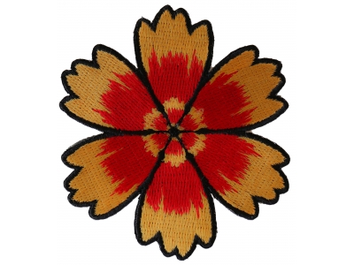 Red Yellow Flower Patch