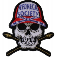 Redneck Society Skull Patch