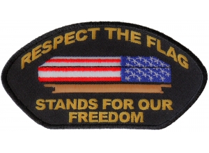 Respect Our Flag Cap Patch | US Military Veteran Patches