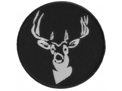 Round Deer Patch | Embroidered Patches