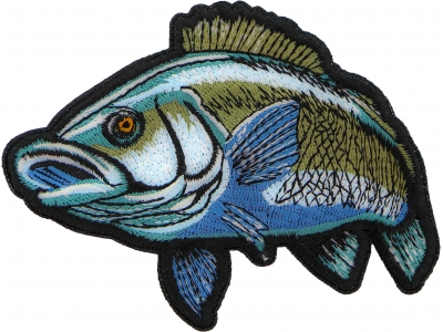 Sea Bass Fish Patch