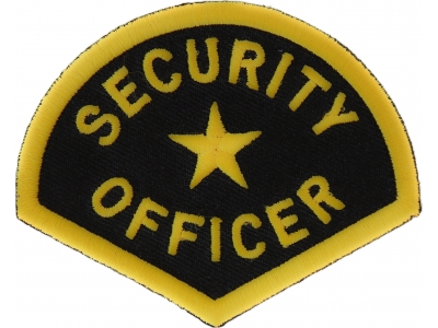 Security Officer Patch | Embroidered Patches