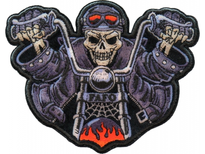 Skeleton Rider Patch