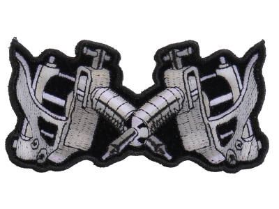 Small Tattoo Guns Patch