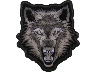 Snarling Wolf Patch